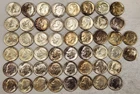 Roll of 50 Silver Roosevelt Dimes $5 Face Value 90% Silver Coins Mixed Dates