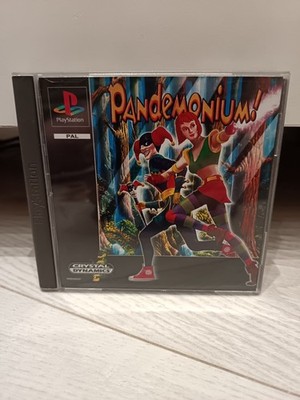 Pandemonium Sony PlayStation 1 Black Label 3D Platformer