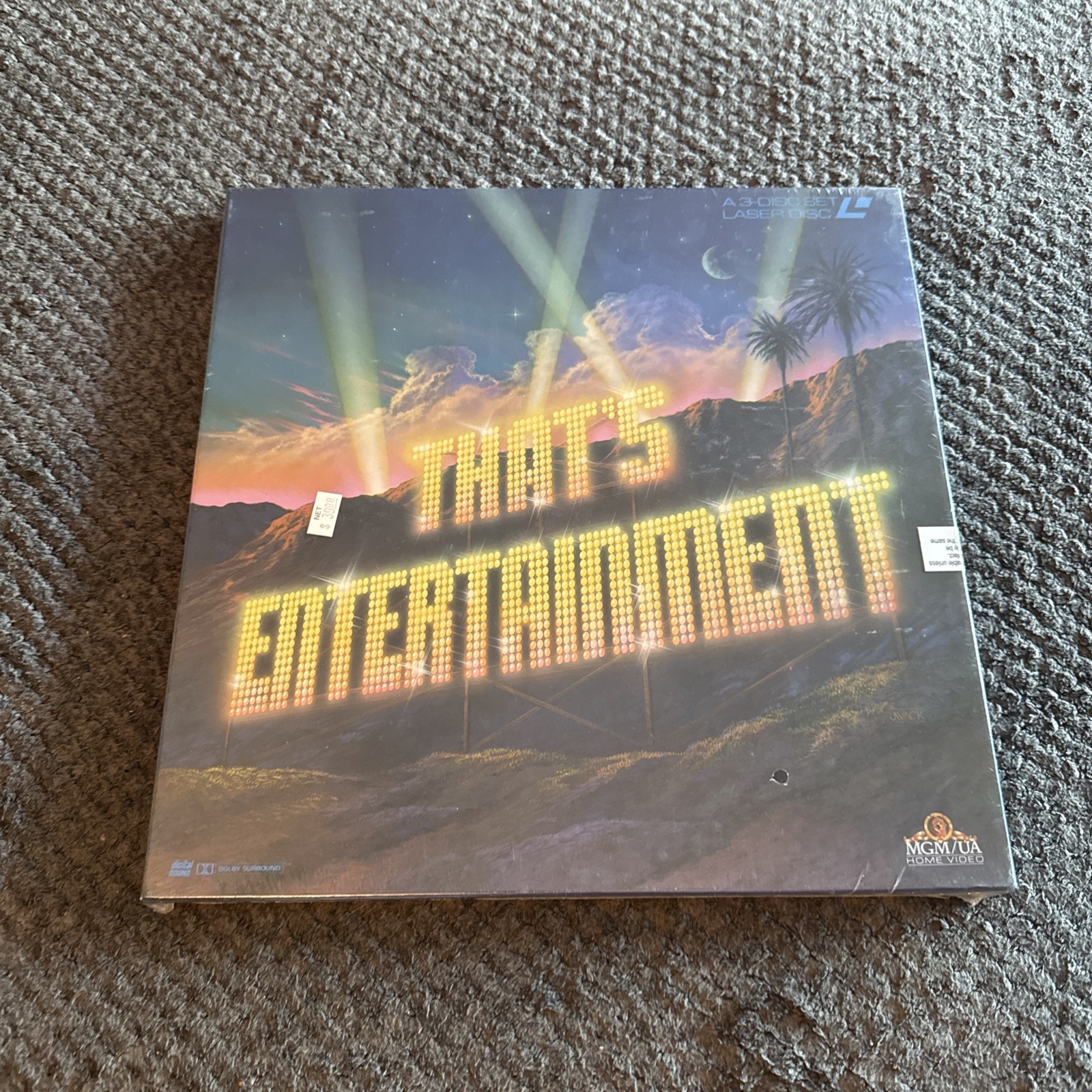 LASERDISC Fred Astaire / Frank Sinatra / Gene Kelly Thats Entertainment Sealed