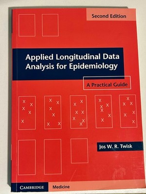 Applied Longitudinal Data Analysis for Epidemiology, Twisk, 2nd edition