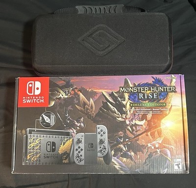 NINTENDO SWITCH MOSTER HUNTER DELUXE EDITION EXCELLENT CONDITION