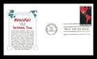 US COVER HEMISFAIR 68 SAN ANTONIO TEXAS FIRST DAY ISSUE KHOL KRAFT CACHET