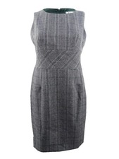 Kasper Women's Plaid Sheath Dress