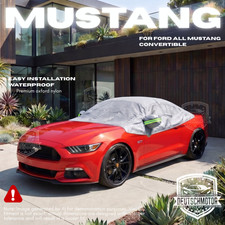 Roof Protective Soft Top Convertible Car Cover For Ford Mustang V8 Waterproof Sv