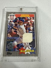 2022 Series 2 1987 Topps Baseball All-Star Relics 125/199 Bryce Harper