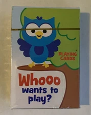 NEW 1 Deck Whooo Wants To Play? Playing Cards