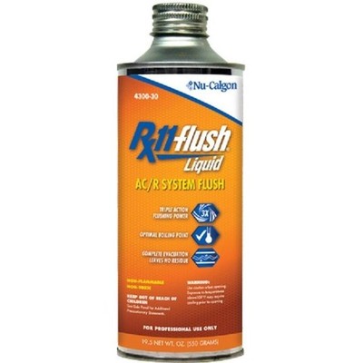 Nu-Calgon 4300-30 Rx11-Flush Liquid 19.5 fl ounce Unpressurized Can 550gr