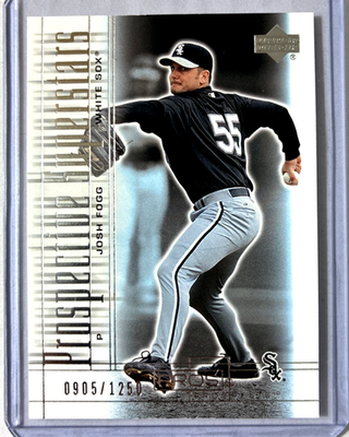 #ad # 1250 2001 Upper Deck Pros and Prospects #121 Josh Fogg Rc $1.05