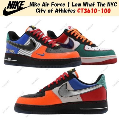 Nike Air Force 1 Low What The NYC City of Athletes CT3610-100 Herren Gr.