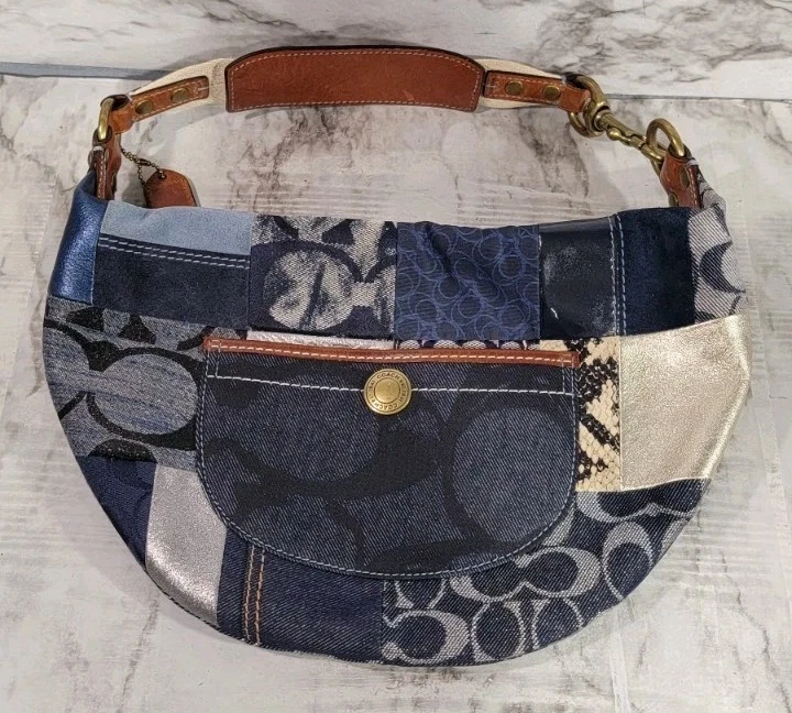 Coach Hobo Handbags & Bags Denim Exterior for Women for sale - eBay
