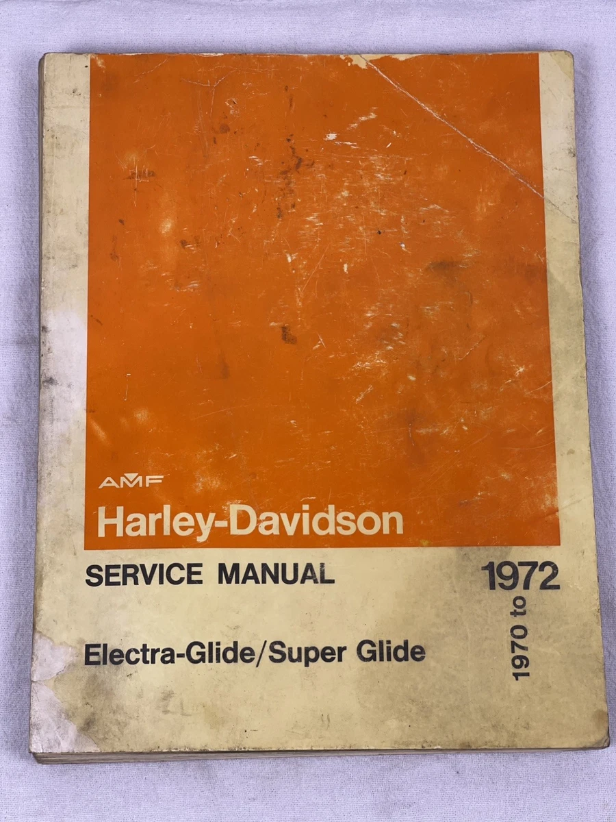 Harley-Davidson 1970 Repair Motorcycle Manuals and Literature for