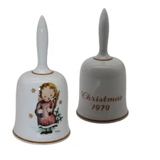 Hummel Christmas Bell 1979 Angel Design By Schmid Bros West Germany Porcelain Co