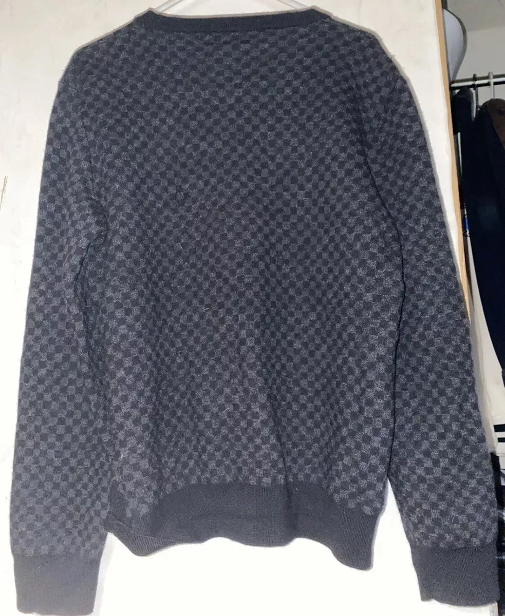 louis vuitton damier sweater