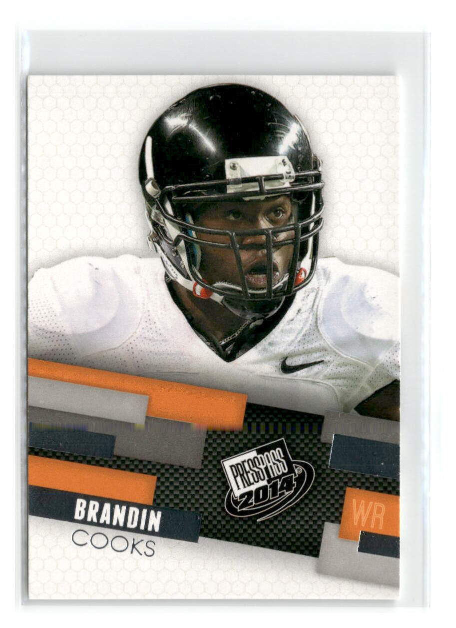 Brandin Cooks Press Pass #13 Base