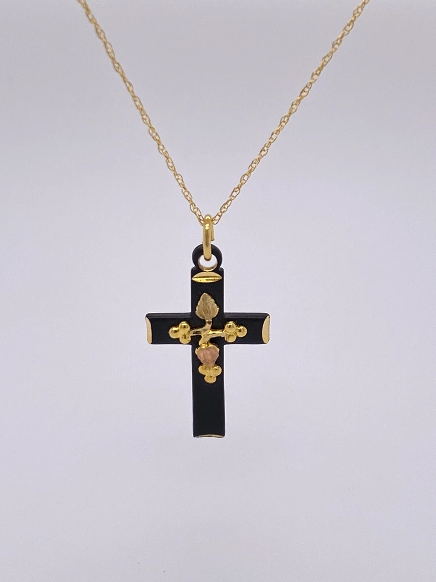 Black hills sale gold cross necklace