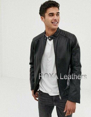 Leather Jacket Quilted 