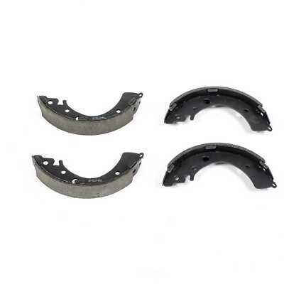 Power Stop B818 Rear Brake Shoes | Autospecialty Semi-Metallic Shoes For Reliable Stopping