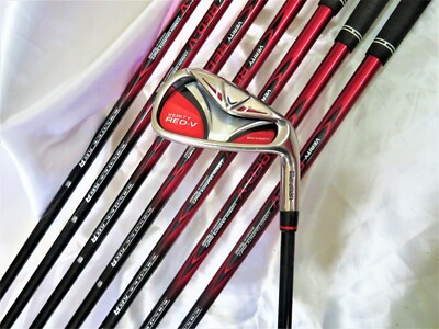 MARUMAN Verity RED-V 8PC R-FLEX IRONS SET Golf Clubs Majesty