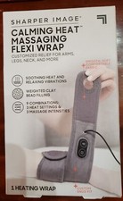 Sharper Image Calming Heat Massaging Flexi Wrap NIB 9 Ft. cord 3 heat settings