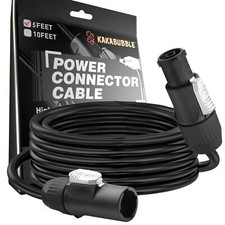 14 AWG IP65 Waterproof PowerCon Power Cable - AC PowerCon Male to PowerCon Fe...