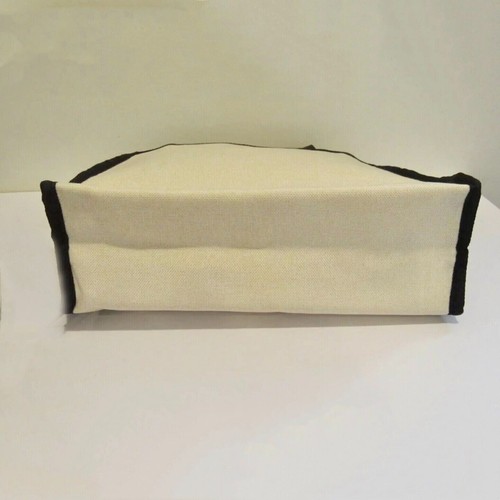 Macy’s Gift Tote Bag ~ Cosmetic Bag ~ Beach Bag - Polyester Linen Bag Zipper NWT - Picture 4 of 5