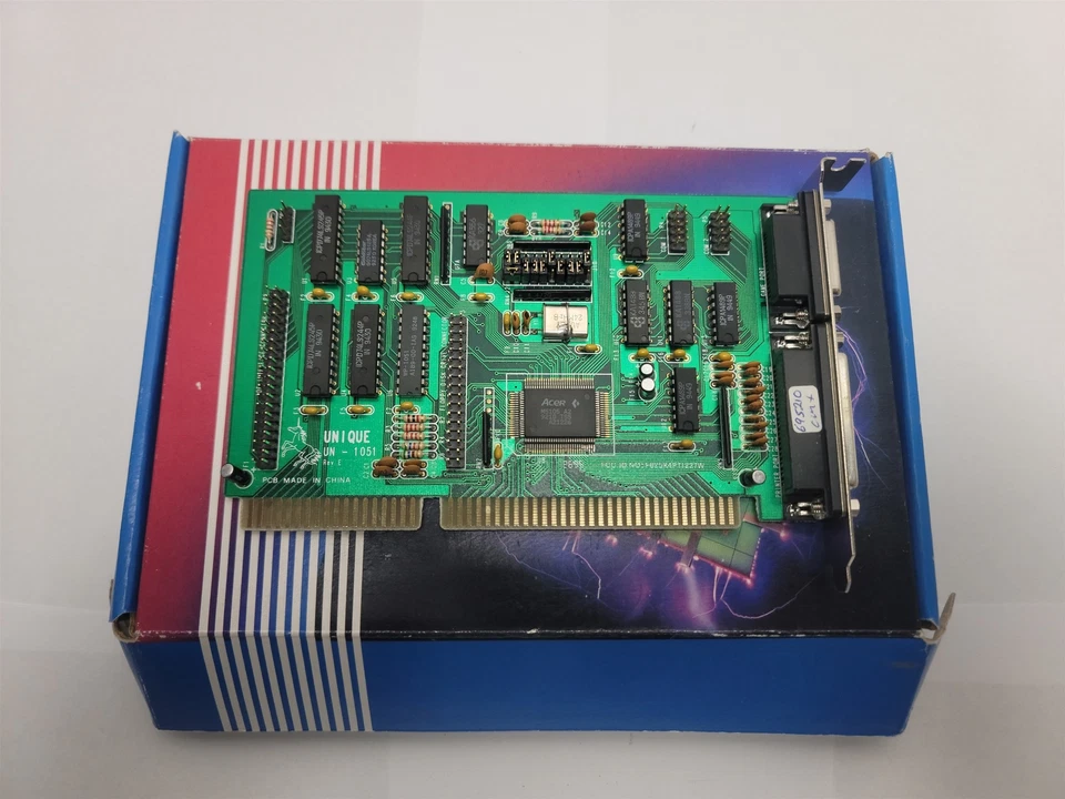 Unique UN-1051 IDE-FDD Controller I/O Card , ISA - Image 2 of 4