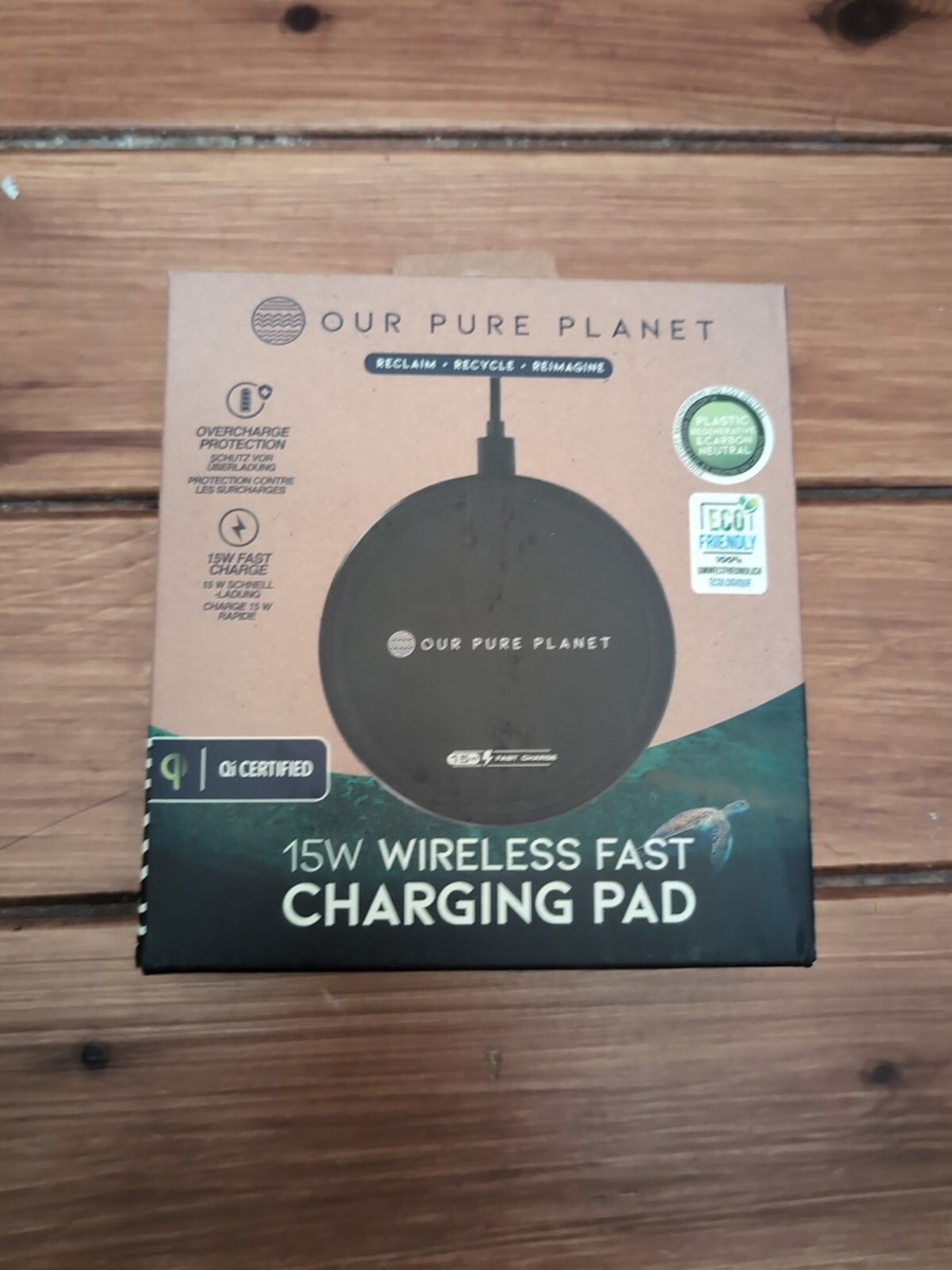 Our Pure Planet 15W Wireless Charging Pad UK