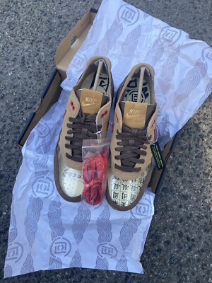 New 100% AUTH Nike Air Max 1 Clot “Kiss Of Death” Cha Collaboration Size 9  | eBay