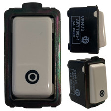 INTERRUTORE PULSANTE PER CAMPANELLO DA INCASSO Compatibile BTICINO MAGIC 6A 250V