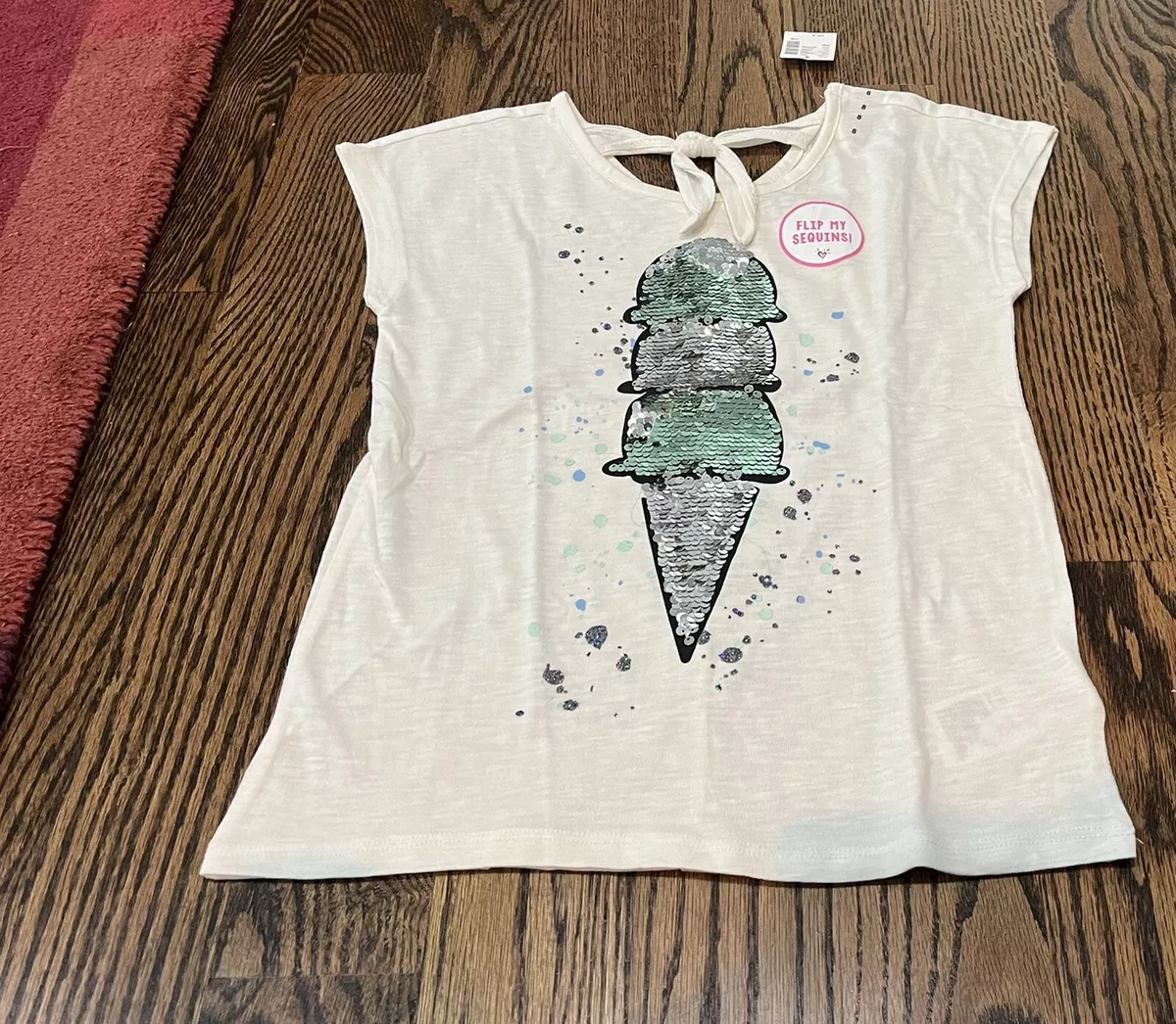 Sequin flip clearance shirts