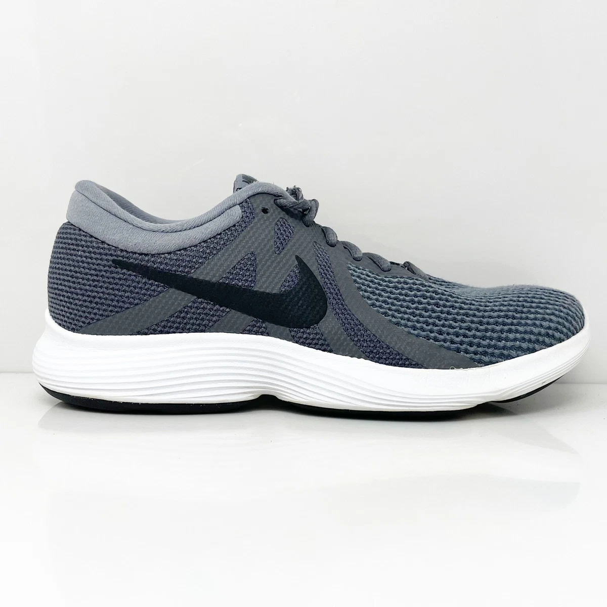 Nike Mens Revolution 4 AA7402 010 Gray Running Shoes Sneakers Size