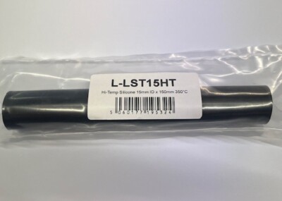 Logic RC Hi-Temp Silikon Auspuffschreiner 15 mm ID x 150 mm lang 350°C