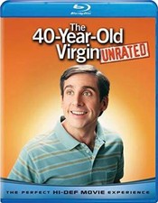 The 40-Year-Old Virgin Unrated  Blu-ray - Blu-ray - GOOD