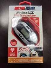 Motor Trend Wireless LCD FM Transmitter - MT-FMT1