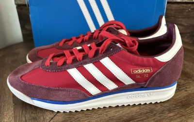 adidas Originals SL 72 RS Men's Sneakers JI1280 Shadow Red USA Retro