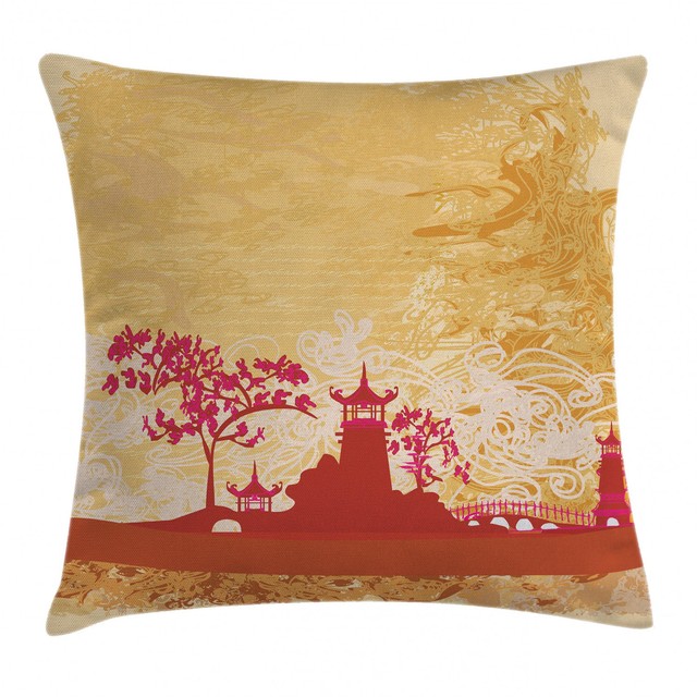 Oriental Asian Throw Pillow Cases Cushion Covers Home Decor 8 Sizes eBay