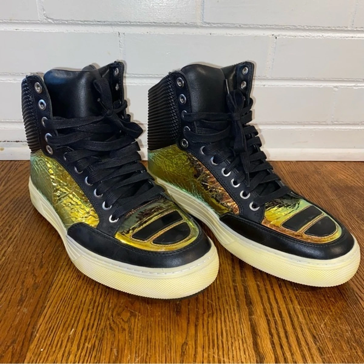 Alejandro Ingelmo Men s Jeddi Iridescent High Top Platform
