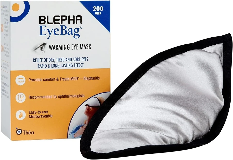 Thea Pharma Blepha EyeBag Microwaveable Warming Reusable Eye Mask