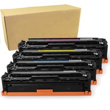 4PK CE320A 23A 128A Color Toner Set For HP LaserJet Pro CM1415FNW CP1525NW
