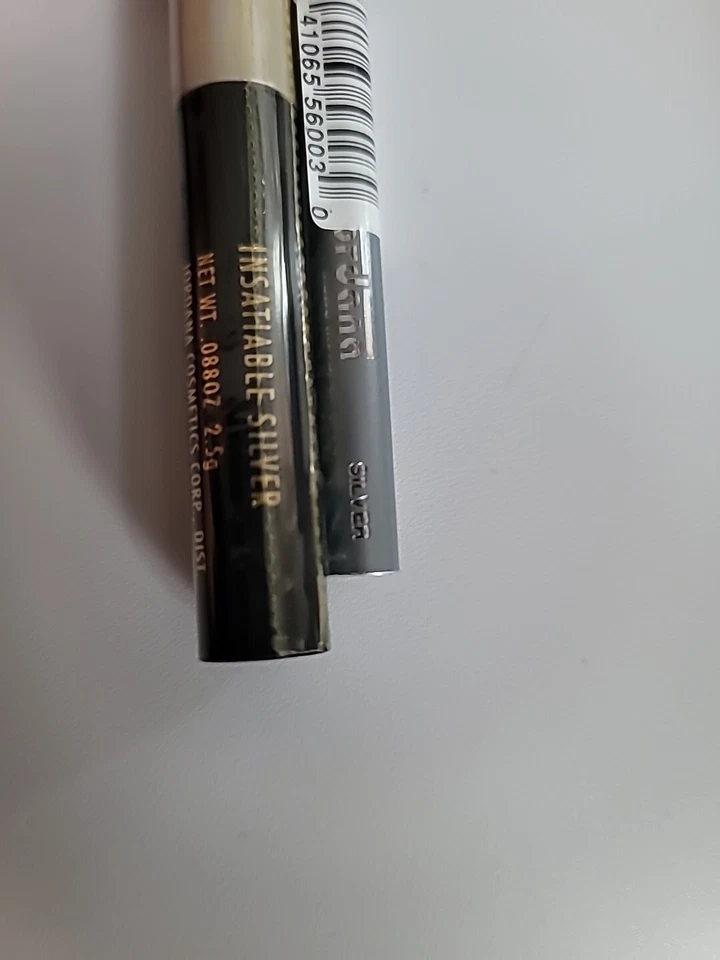 Jordana Eye Fixation Long Wearing Shadow Insatiable Silver, Eye Liner Silver - Image 2 of 2