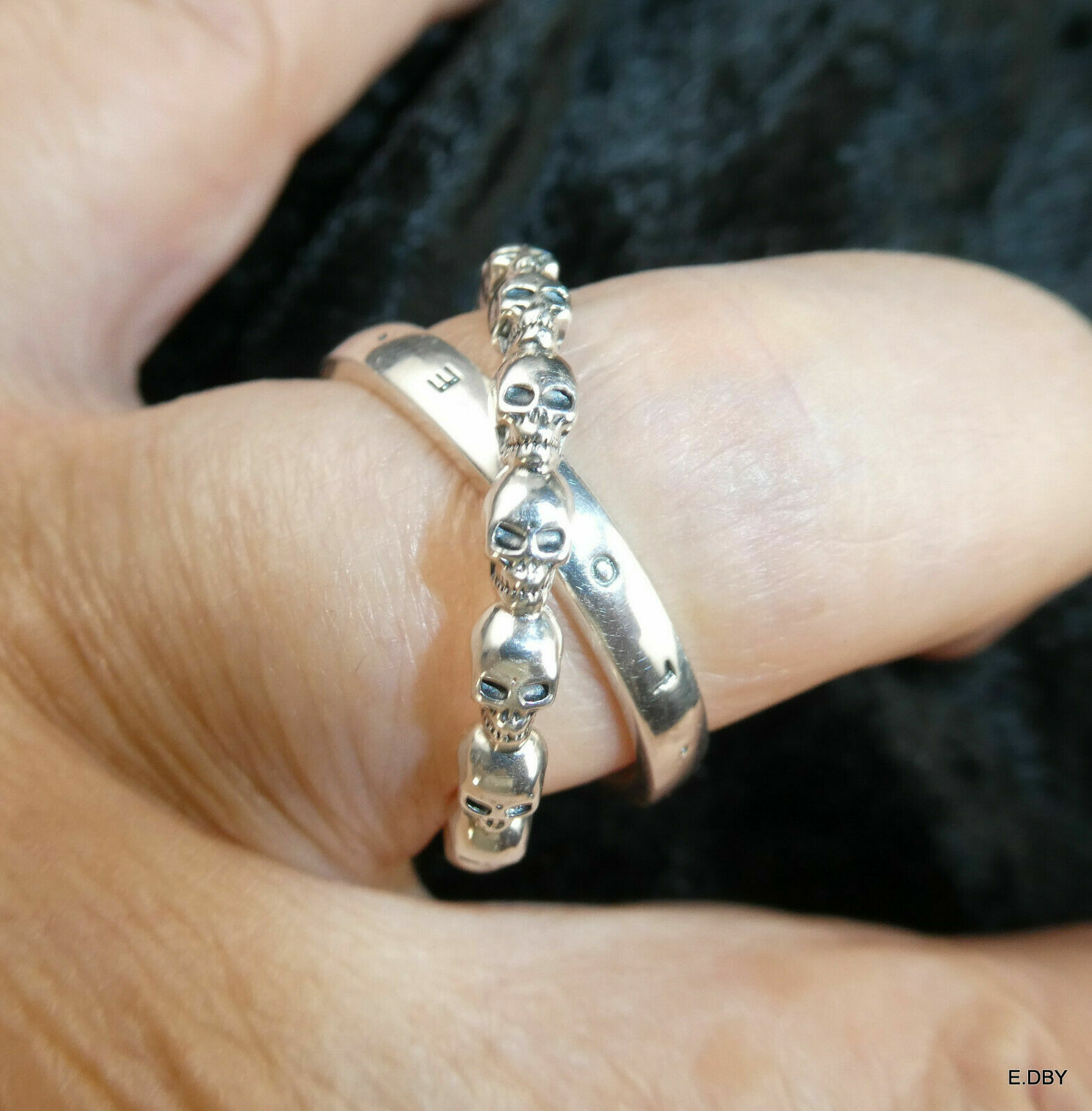 Bague doubles anneaux argent Thomas Sabo unis à jamais cadeau anniversaire