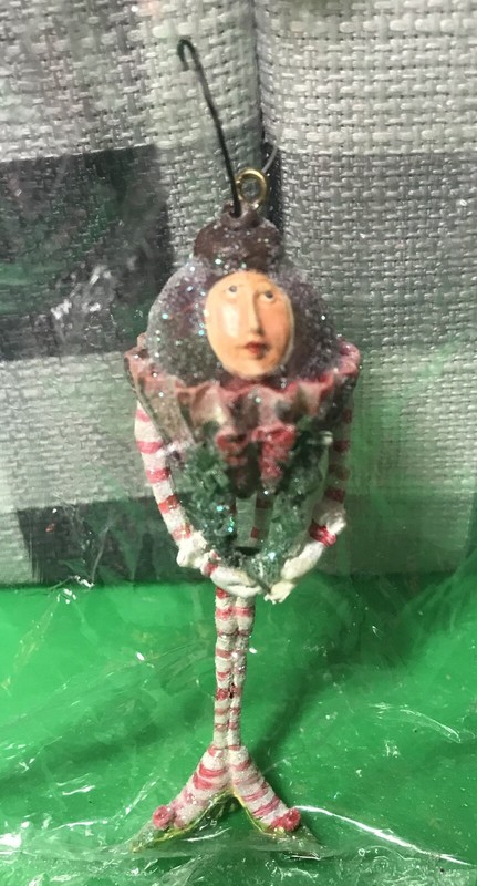 dept 56 patience brewster christmas krinkles Ornament Chocolate Covered Cherry