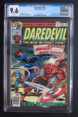 Daredevil #155 Becky AVENGERS Black Widow Hercules Captain America Beast CGC 9.6