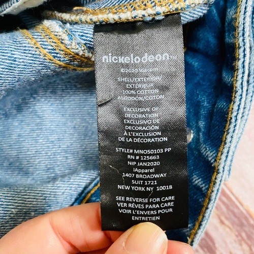 Members only x Nickelodeon spongebob Jean jacket M - Picture 7 of 8