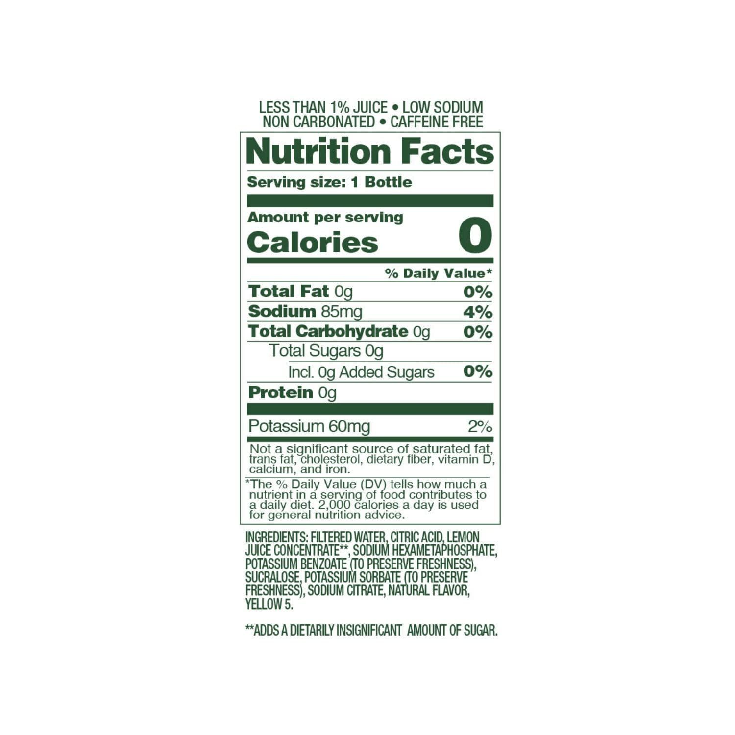 Nature's Twist Sugar Free Lemonade 24 pack, 405.6 Fl Oz (Pack of 24) eBay