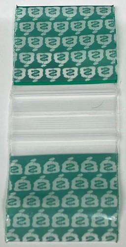 Apple Baggies Money Bags 1515 1 1/2" x 1 1/2" x200 Baggies **Free Shipping** - Afbeelding 2 van 4