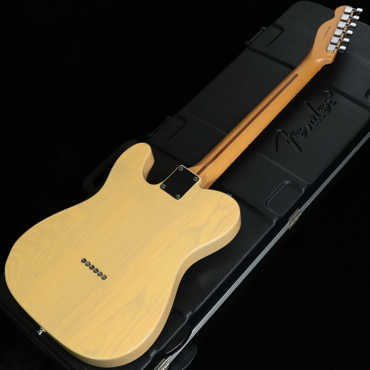 Fender 60th Anniversary Telecaster Blackguard Blonde Ash thin skin lacquer fin