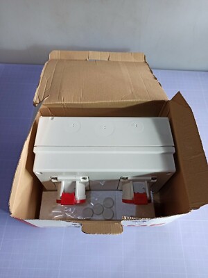 Scame 16A Red 3+E Pole, 2 Gang Industrial Power Socket, 380   415V, IP44 UR