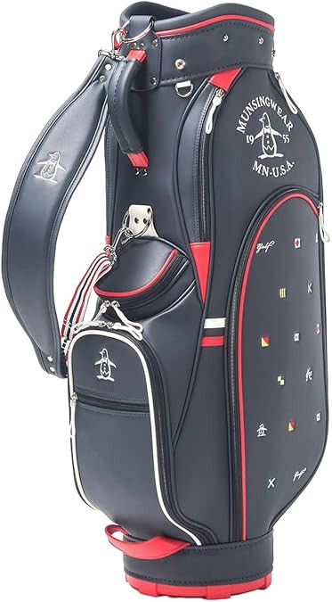 Женская сумка MUNSINGWEAR Golf Caddy Bag 8, 5x46 дюймов, 3,1 кг, темно -синий MG5SCB02L