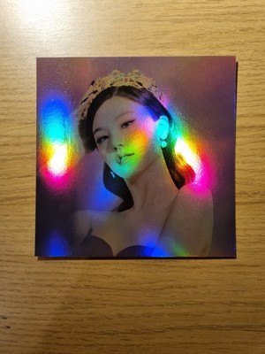 Itzy Yeji holographische Vorbestellung Fotokarte Schachmatt Kpop offiziell